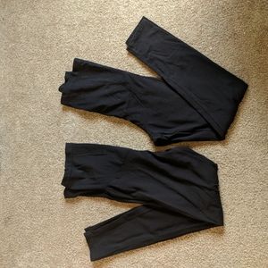 2 Motherhood Maternity Full Panel Black Leggings